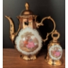 Image 10 : German Gloria and Royal Chelsea Tea Set with Gilded Details