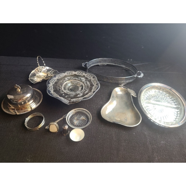 Assorted Metalware Including: Pear 6 X 10 
