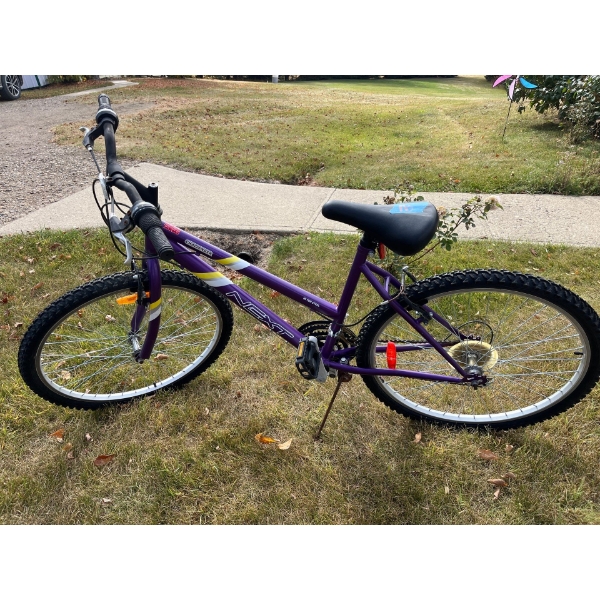 purple next Challenger mountain bike ladies