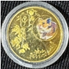 Image 1 :  2009 North Korean Year of the Rat 20 Won Coin