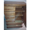 Image 2 : Mid Century Wardrobe 5 Drawers 1 Cabinet 36x18x54