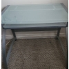 Image 1 : Glass and Metal Writing Desk