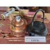 Image 2 : Copper Kettle, Den Den Daiko, Leather & Nazca Line Tripod Leather Seat Topper