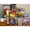 Image 1 : Large Basket Full Of Yard, Thread , Wool, & More!!  Minnie Mouse  PedI Egg  Crafts, & more