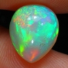 Image 1 : 4.44 ct Certified Welo Opal Gemstone ($27,528 Appraisal)