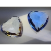 Image 2 : Swarovski Crystal Prismatic Hearts 2T