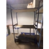 Image 2 : Industrial Rack with Contents, Including Pipes and Assorted Materials