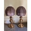 Image 1 : Pair of Brass Lamps