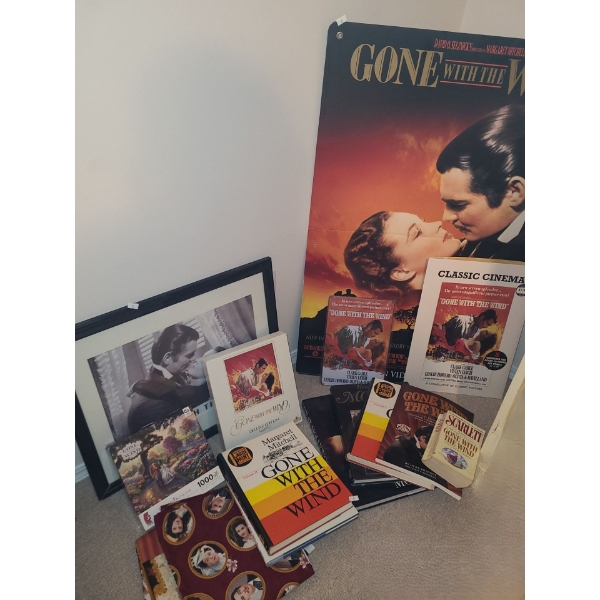 Gone With the Wind: Print 22 X 18, Metal Sign 8 X 12, Cardboard Poster 26 X 39, VHS, Books and More!