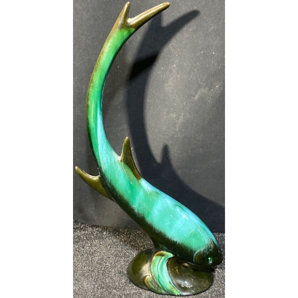 Blue Mountain Pottery Fish Sculpture