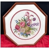Image 1 : Floral Cross Stitch Artwork