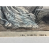 Image 2 : James E. Taylor & C. Roberts Jr "Les Indiens Sioux" Print 13Wx9.5H