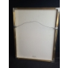 Image 3 : Reproduction Egyptian Papyrus Painting: Framed Under Glass 16 X 20