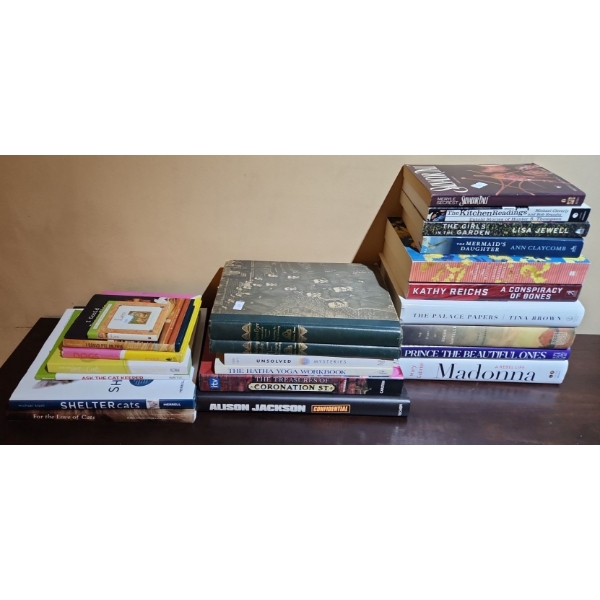 Books- Fiction/ Non-Fiction: Cats, Jane Eyre 1945 and Wuthering Heights, Kathy Reichs and More!