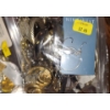 Image 5 : Costume Jewelry (5): Pins, Shoe Clips, Bag of Matched Pair Earrings (Some New)