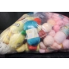 Image 1 : Large Bag Filled with Vintage Yarns for Crafting/Knitting/Crochet - Assorted Colors