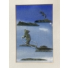 Image 3 : Framed Triptych of Inuit-Inspired Stone Artwork Signed 'C A'YK NWT 06'