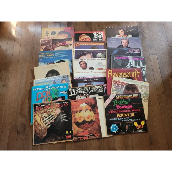 Vinyl Record Collection #4 - George Jones The Mills Brothers & More