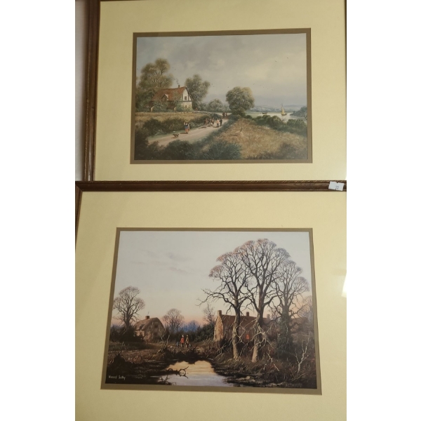 Prints of Country Scenes by Vincent Selby and Unnamed 18 X 15
