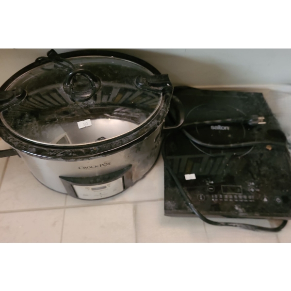 Crockpot and Salton Induction Cooktop 
