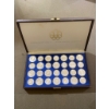 Image 1 : 1976 Montreal Olympic Silver Coin Set in Display Case