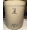 Image 1 :  2 Imperial Gallon Stoneware Crock By Medalta Potteries in Medicine Hat, Alta