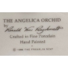 Image 6 : The Angelica Orchid Crafted in Fine Porcelain and the Glossy Amethyst