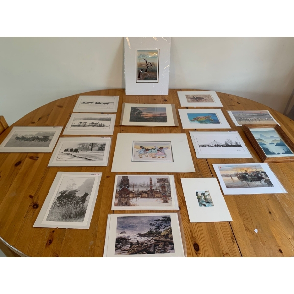 17 Prints By Cecil Young Fox, Rick Beaver, Mark Hobson and more