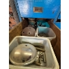 Image 4 : blue solid wood cabinet with 20 pullout drawers. All contents included lots of great treasures to be