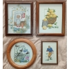 Image 1 : Needlepoint Art Collection (4) - Largest 10x12 