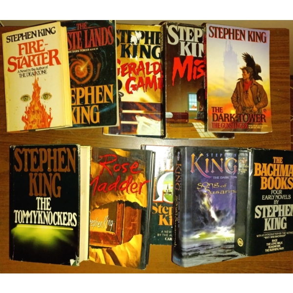 Collection Of Paperback Novels By Famous Authors