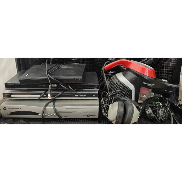 Home Electronics and Accessories, Including Media Players, Headphones, and Handheld Vacuum