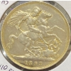 Image 2 : 1893 British 1 Crown Silver Coin 92.5% Silver 28.28 Grams