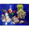 Image 5 : Holiday Decorations - Tree Toppers Cardstock Origami Stars Reindeer Stuffies & More