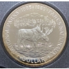 Image 2 : 1985 Canadian Proof Set- Moose 50% Silver Dollar 23.33 grams