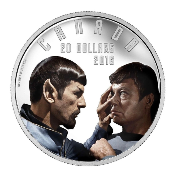 2016 $20 Star TrekTM: Mirror Mirror - Pure Silver Coin
SKU: 152136