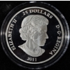 Image 2 : 2011 $25 Toronto City Map - 99.9% Fine Silver Coin