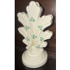 Image 5 : RARE Vintage Belleek Ireland Porcelain Triple Flower Vase 8" w/ Trinket Box & More