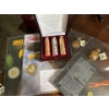 Collection of Us Coins & .999 fine gold leaf with a cased set of the elements 
