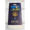 Image 1 : Urquhart Castle 22-Carat Gold-Plated Commemorative Medal by Historic Scotland