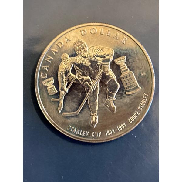 1993 $1 The Stanley Cup, 100th Anniversary - Sterling Silver Dollar Proof