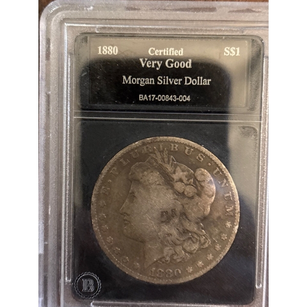 1884 MORGAN DOLLAR Silver Dollar 