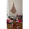 Seasonal Decor & Ornaments - Hand Carved Easter Bunnys Ceramic Basket Christmas Linens & More