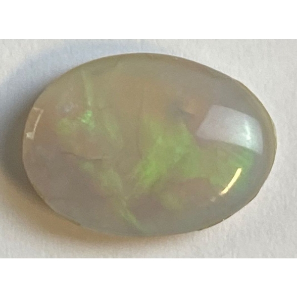 Pink/Green Flash Lightning Ridge Opal 8.45 ct Oval Doublet