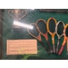 Image 6 : Collectible Framed Tennis Hangable(21L) w/ Assorted Collectible Plates & Black Round Case 