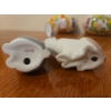 Image 3 : NAO By LLADRO Pair of Porcelain Bunnies  'Cookies & Patches'