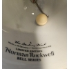 Image 4 : Painting Of Native American Figures ,  Danbury Mint Porcelain Collector Bell By Norman Rockwell. 