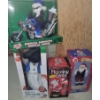 Image 1 : 4 Musical Animated Holiday Toys Including Santa, Snowman, and Motorcycle Toy