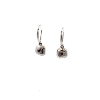 Image 3 : Elle 925 Silver & Pave-Set Cubic Zirconia Drop Earrings, 2.87grams