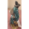 Image 3 : Royal Doulton The Mask Seller Porcelain Figurine. 8 h